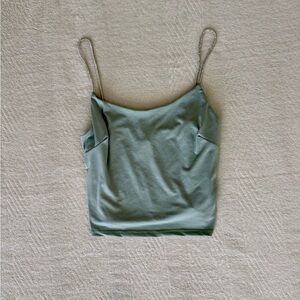 SHEIN Sage Green Crop Top